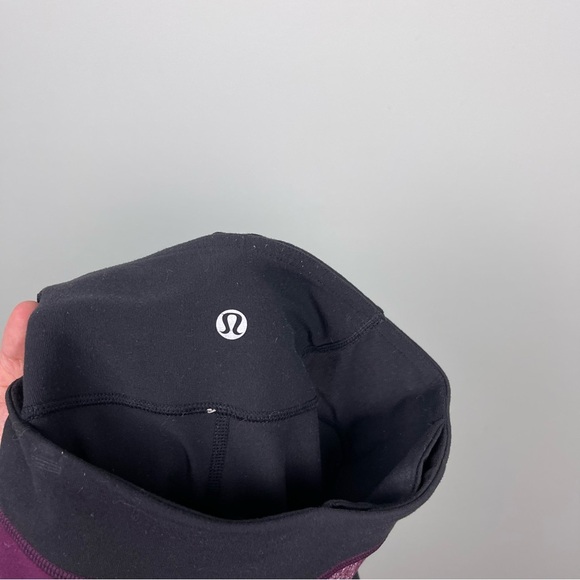 Lululemon Flare Groove Pant Color Block - Picture 9 of 9